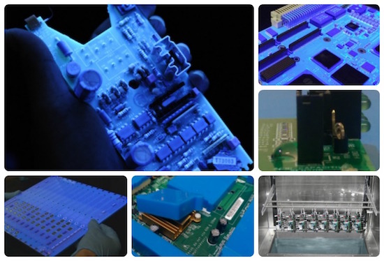 Complete conformal coating solutions including coating services, equipment, materials, training and consultancy