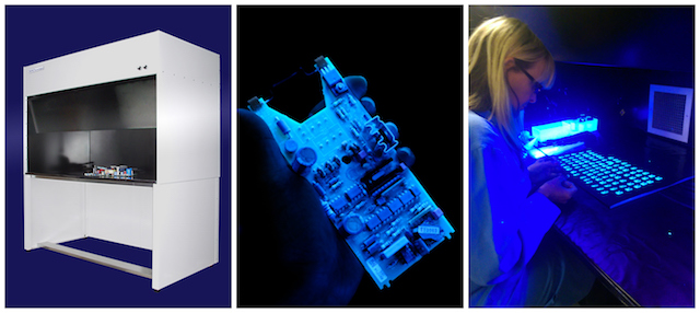 IB101 Conformal coating inspection booth from SCH technologies