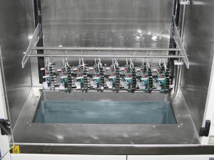 Dip tank of the conformal coating dip system from SCH technologies