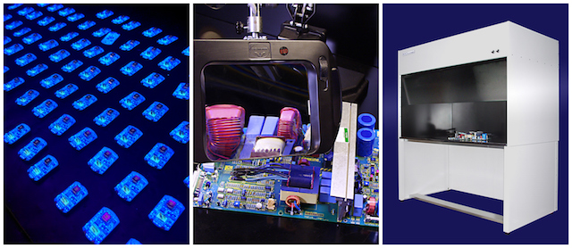 SCH offer a range of conformal coating manual inspection systems