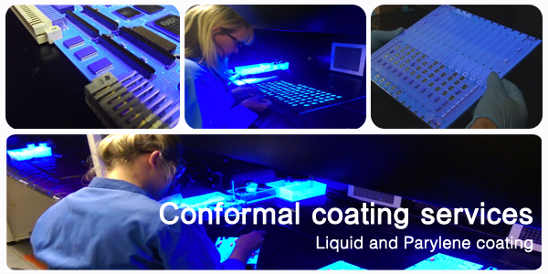 SCH Technologies provides subcontract coating services across North America, Europe and Asia many types of thin film coatings including conformal coatings, fluoropolymer coatings, Nano-coatings, RFI shielding materials and Parylene.