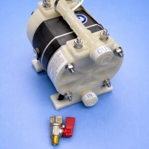 Air-operated double diaphragm circulation pump for the SCH Services DS101 conformal coating dip system