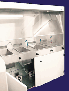 WS100 wet stripping system for full conformal coating removal – SCH Services Ltd