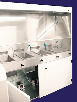WS100 wet stripping system for full-board conformal coating removal – SCH Services Ltd
