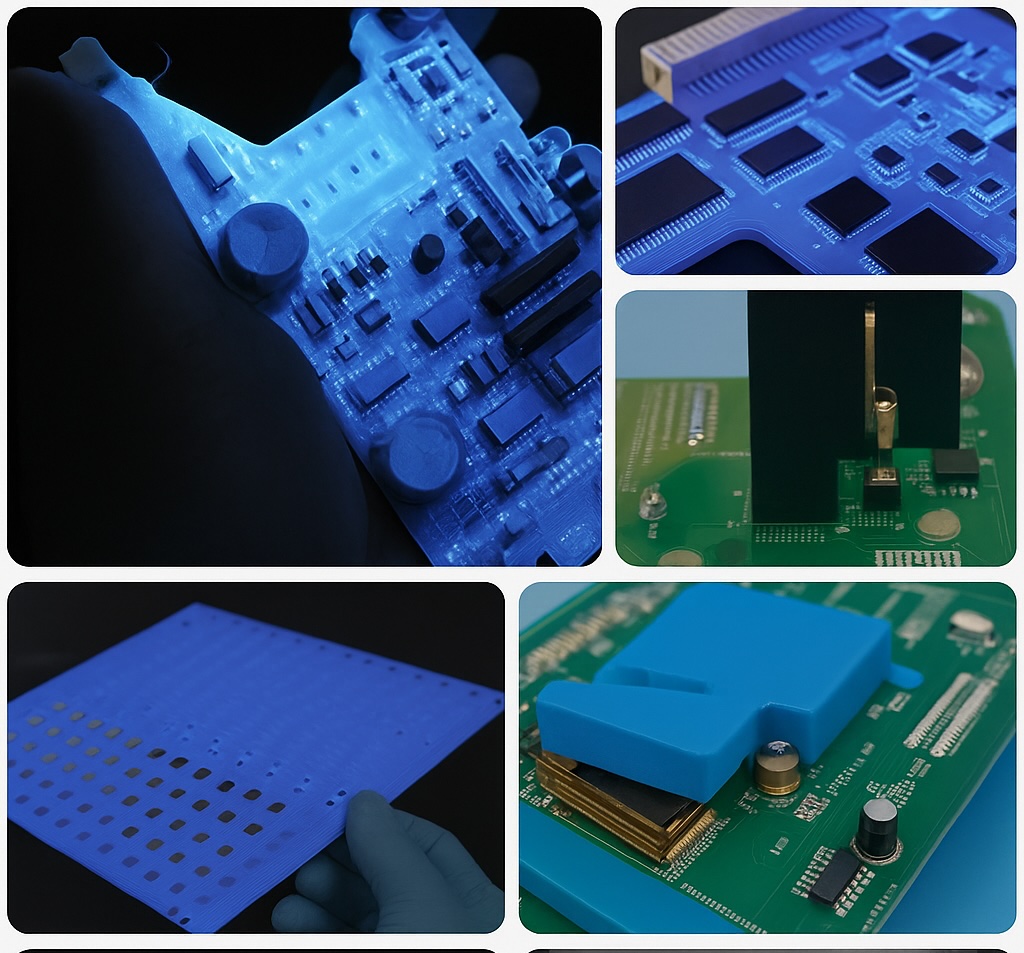 Subcontract conformal coating services showing professional PCB coating, inspection and controlled production processes at SCH Services