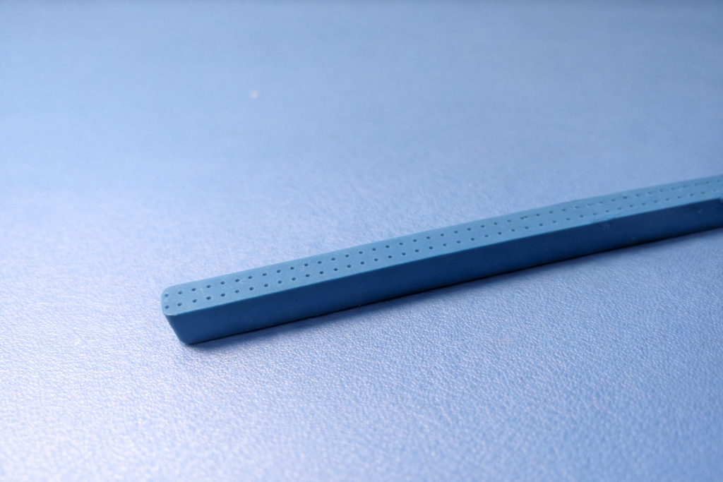 Reusable Molex masking boot protecting connector pins during conformal coating and Parylene coating processes