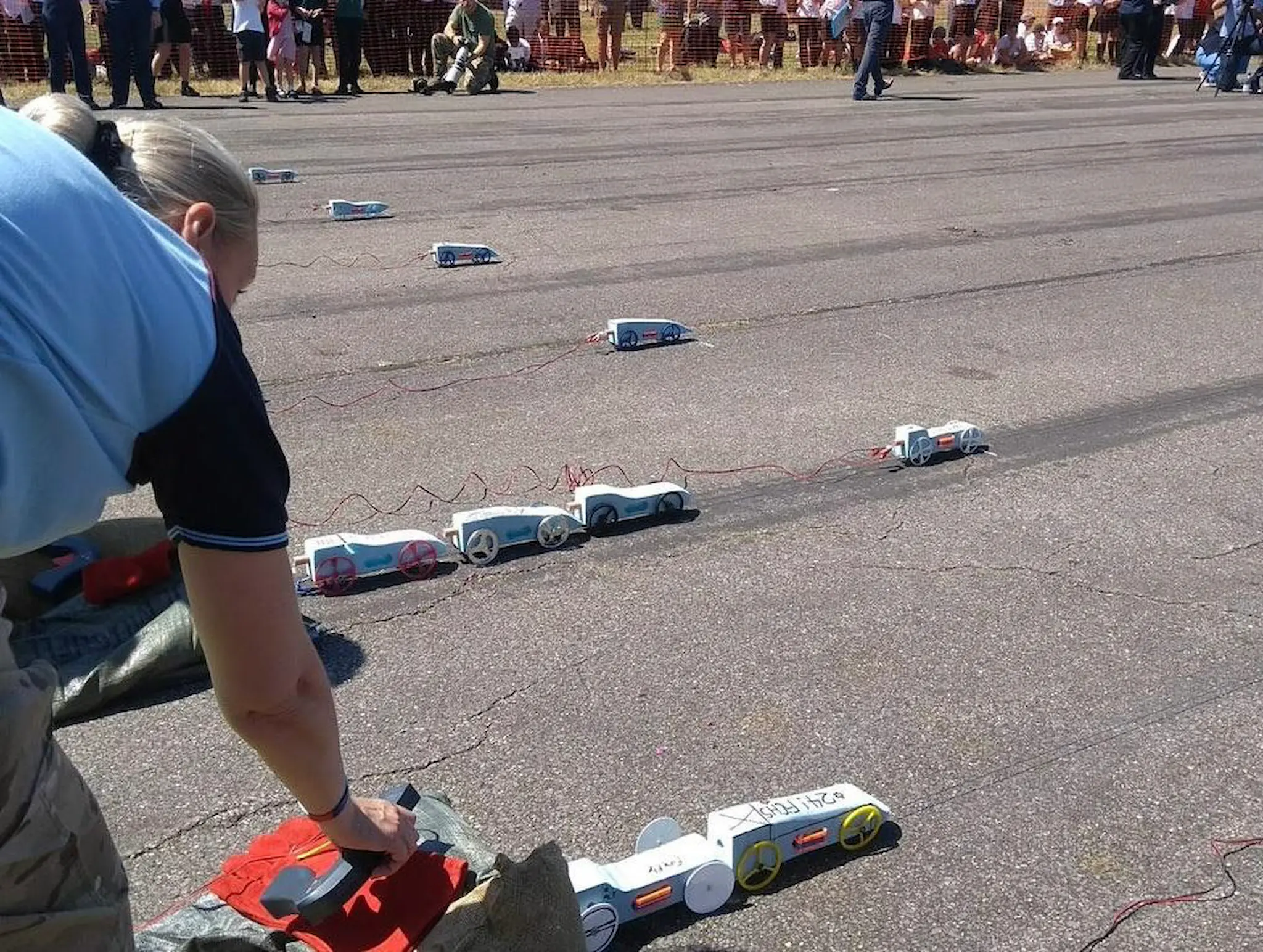 Race to the Line STEM engineering challenge supported by SCH Services